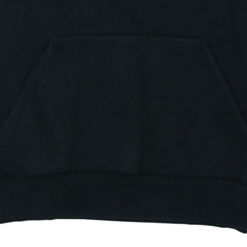 Puma Men's Black Pullover Hoodie Size S Logo Fleece Sportswear