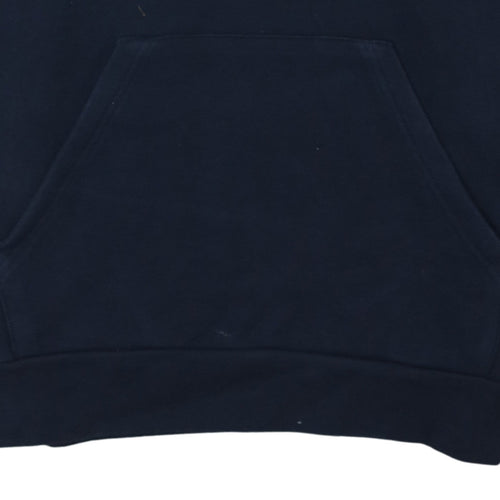 Adidas Boys Navy Adventure Pullover Hooded Sweatshirt XL 15-16 Years