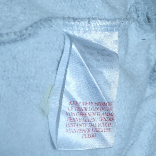 Umbro Mens Grey Crew Neck Pullover Sweatshirt Size L Cotton Blend