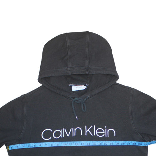 Calvin Klein Mens Black 2XL Pullover Hoodie Sweatshirt
