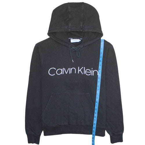 Calvin Klein Mens Black 2XL Pullover Hoodie Sweatshirt