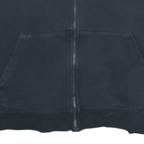 Nike Men's Black 2XL Full Zip Hoodie Sweatshirt Fleece