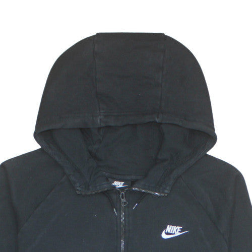 Nike Men's Black 2XL Full Zip Hoodie Sweatshirt Fleece