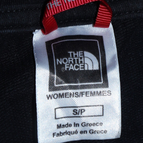 The North Face Women's Black Full Zip Hoodie Size S Cotton Casual