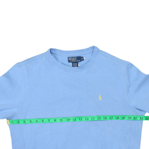 Polo Ralph Lauren Men's Blue Crew Neck Pullover Sweatshirt M