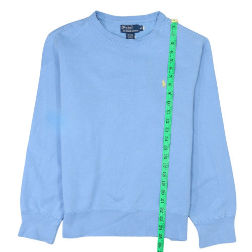 Polo Ralph Lauren Men's Blue Crew Neck Pullover Sweatshirt M