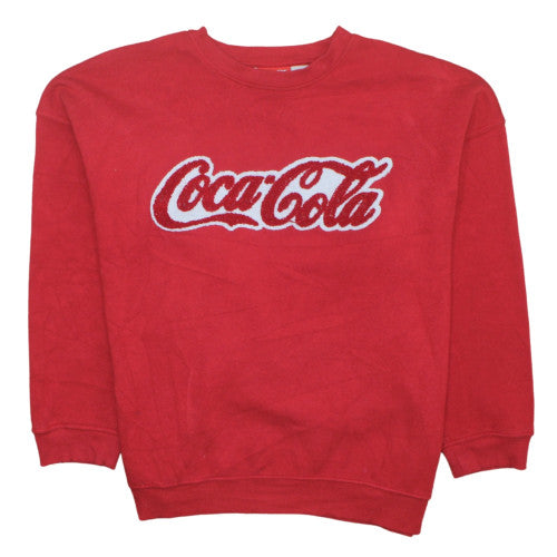 Topshop Tee and Cake Coca-Cola Red Pullover Sweatshirt Women M
