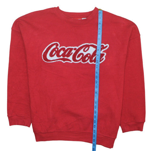 Topshop Tee and Cake Coca-Cola Red Pullover Sweatshirt Women M