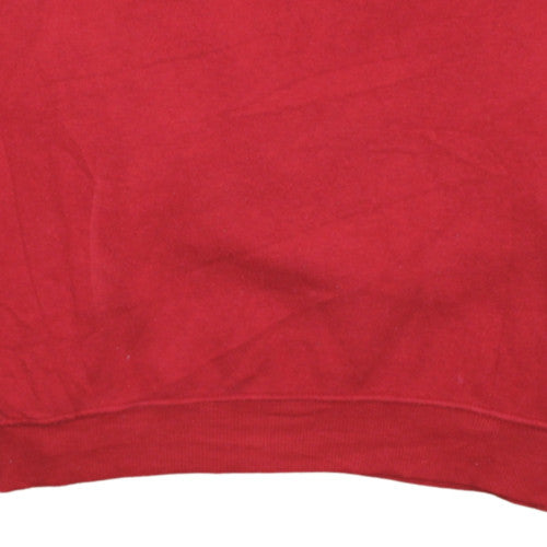 Topshop Tee and Cake Coca-Cola Red Pullover Sweatshirt Women M