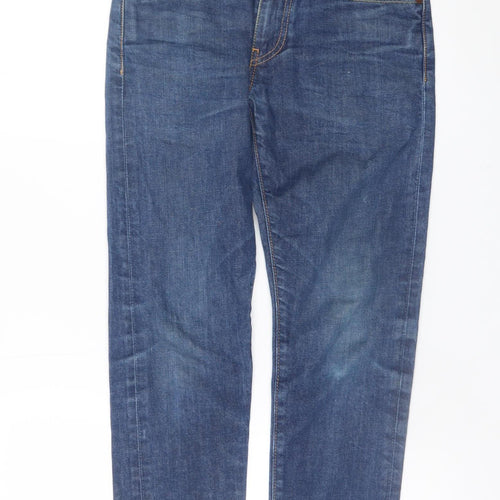 Levi's Men's Blue Straight Slim Fit Jeans W28 L32 Denim