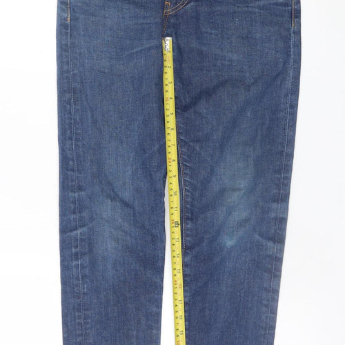Levi's Men's Blue Straight Slim Fit Jeans W28 L32 Denim