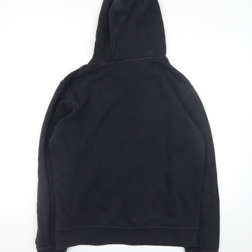 Nike Men's Black Fleece Hoodie Sweatshirt Medium Pullover Activewear