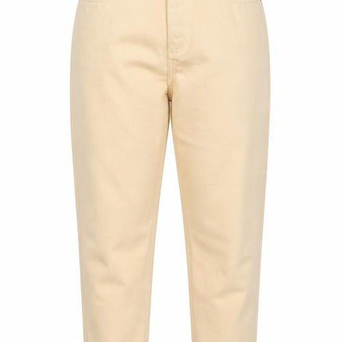 ASOS Women Beige Mom Jeans Size 10 Regular High Waist Denim