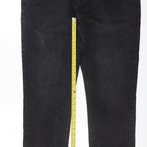 Marks and Spencer Next Mens Black Slim Fit Jeans 36W 31L Denim Classic Style