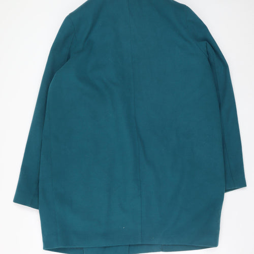 La Redoute Women Blue Size 14 Double-Breasted Pea Coat