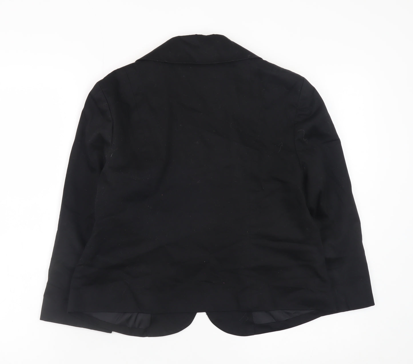 InWear Women's Black Blazer UK 10 Single-Breasted Work Jacket