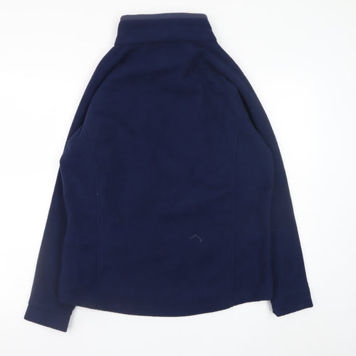 Premier Men's Blue Full Zip Fleece Sweatshirt Size M