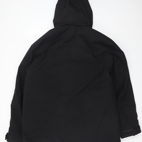 Weatherproof Men's Black XL Hooded Waterproof Parka Jacket