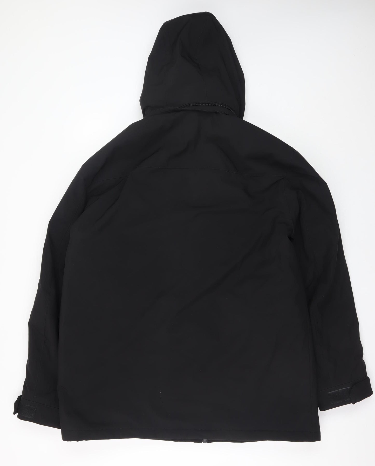 Weatherproof Men's Black XL Hooded Waterproof Parka Jacket