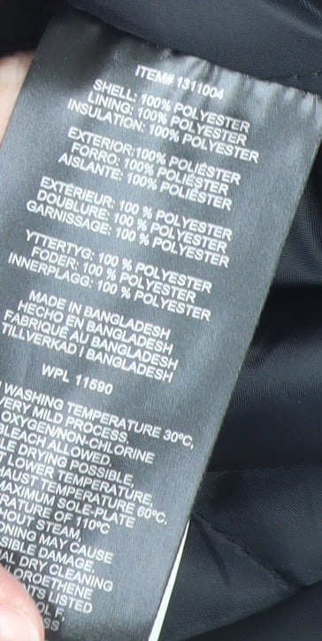 Weatherproof Men's Black XL Hooded Waterproof Parka Jacket