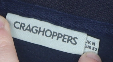 Craghoppers Men's Blue Fleece 1/4 Zip Pullover Sweatshirt M