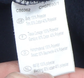 Craghoppers Men's Blue Fleece 1/4 Zip Pullover Sweatshirt M