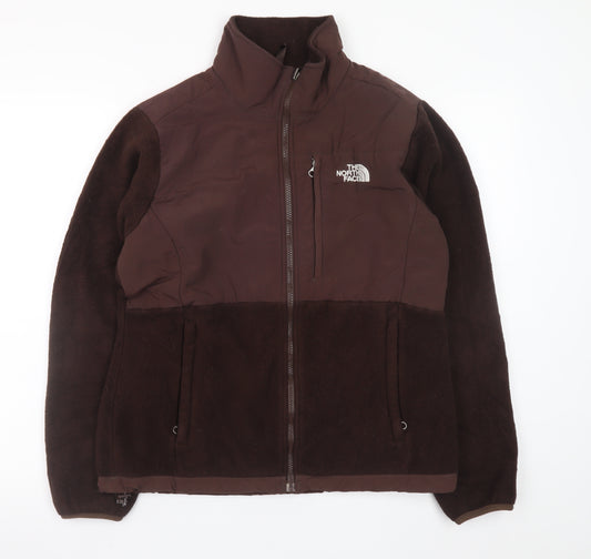 The North Face Men's Brown Fleece Jacket M Outdoor Full Zip