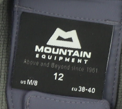 Mountain Equipment Women Purple Softshell Hooded Jacket Size 12