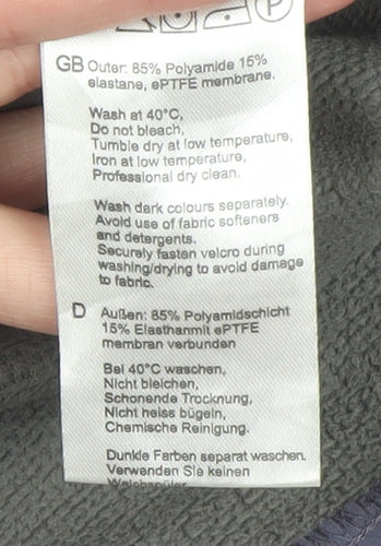 Mountain Equipment Women Purple Softshell Hooded Jacket Size 12