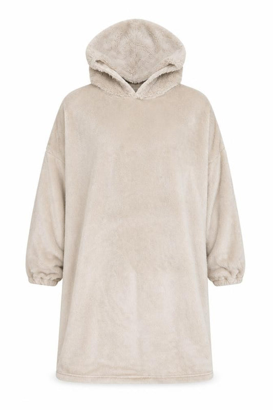 Next Teens Beige Fleece Hooded Nightshirt S 11-13Y