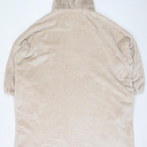Next Teens Beige Fleece Hooded Nightshirt S 11-13Y