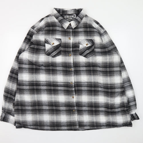 Casual Country Outfitters Men's Black 3XL Flannel Jacket