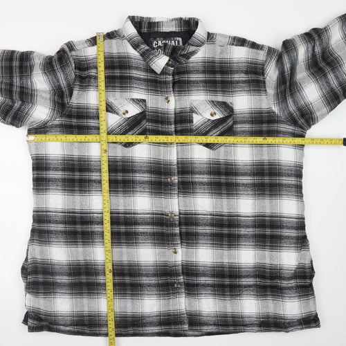 Casual Country Outfitters Men's Black 3XL Flannel Jacket
