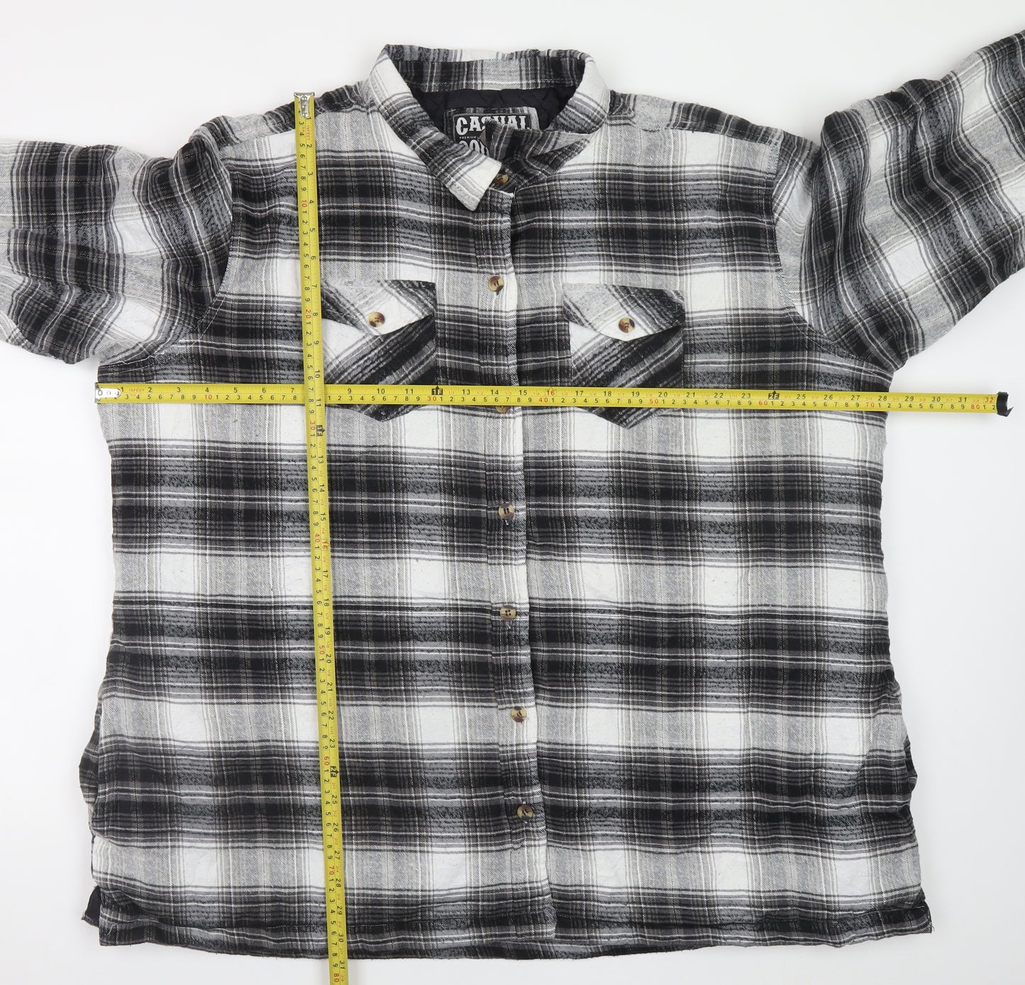 Casual Country Outfitters Men's Black 3XL Flannel Jacket