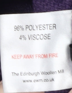 Honor Millburn Women's Purple Size 16 Straight Trousers