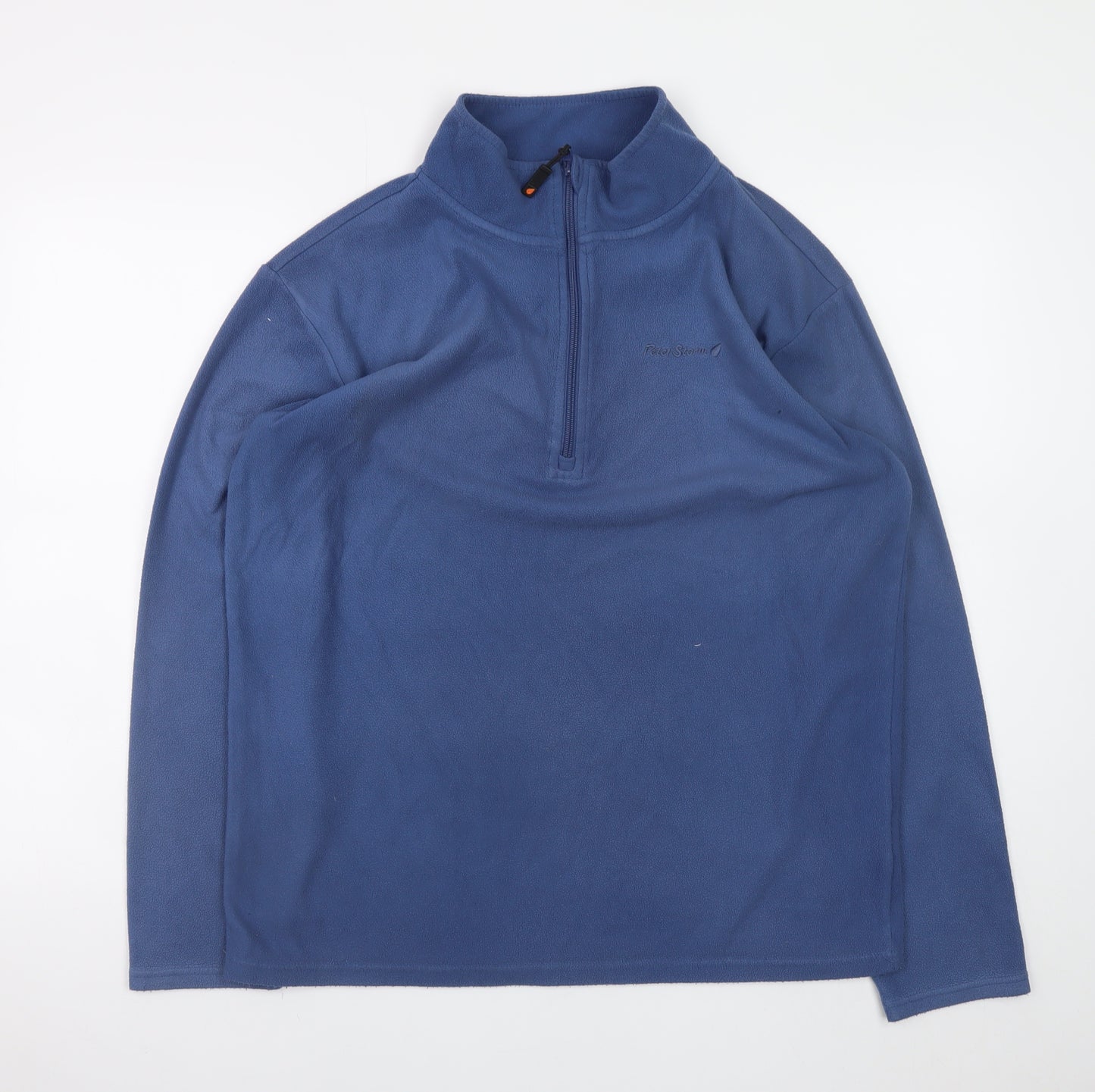 Peter Storm Men's Blue Fleece 1/4 Zip Pullover Sweatshirt M