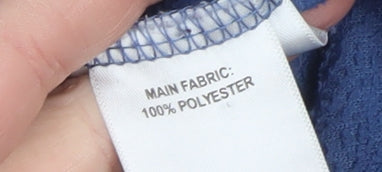 Peter Storm Men's Blue Fleece 1/4 Zip Pullover Sweatshirt M