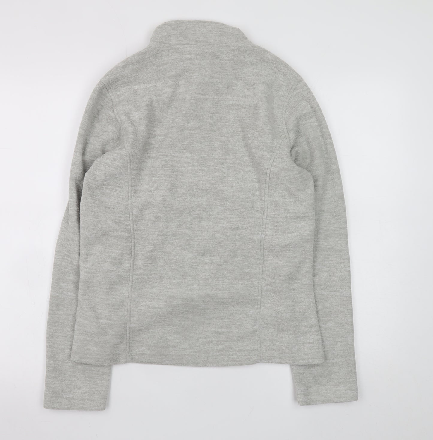 Crane Womens Grey 1/2 Zip Pullover Sweatshirt Size 8-10