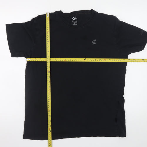 Dare 2B Men's Black XL Crew Neck Cotton Short Sleeve T-Shirt