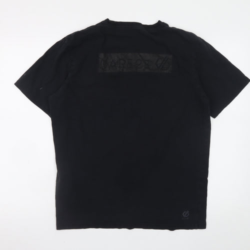 Dare 2B Men's Black XL Crew Neck Cotton Short Sleeve T-Shirt