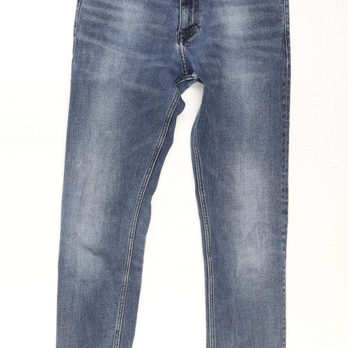 Calvin Klein Men's Blue Skinny Fit Jeans W30 L32 Denim
