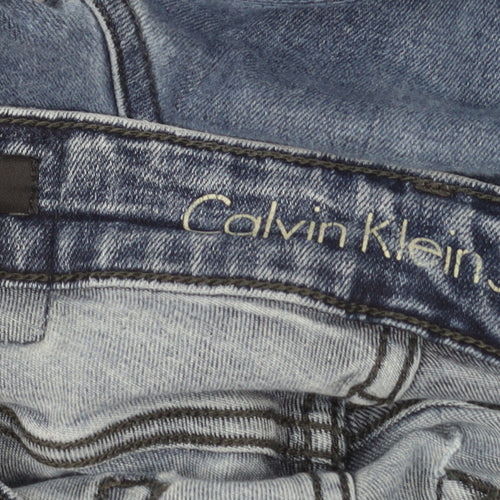 Calvin Klein Men's Blue Skinny Fit Jeans W30 L32 Denim