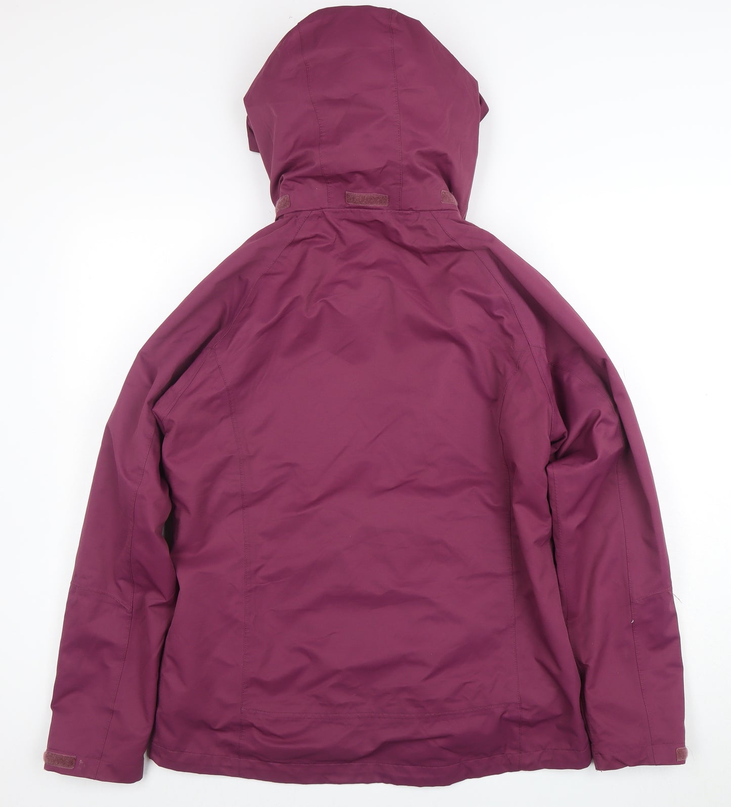 Hi Gear Women's Purple Waterproof Hooded Jacket Size 14