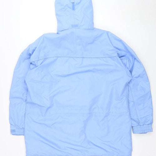 Arctic Storm Men's Blue L Hooded Waterproof Parka Jacket
