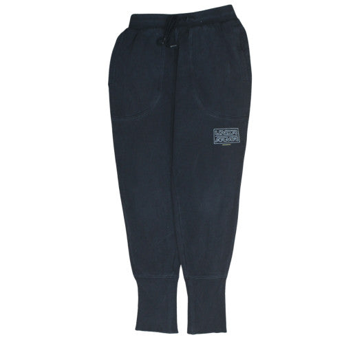 Under Armour Men's Black Jogger Trousers Size M Fleece ColdGear