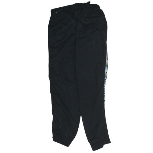 Nike Mens Black L Regular Fit Jogger Trousers with Side Stripe