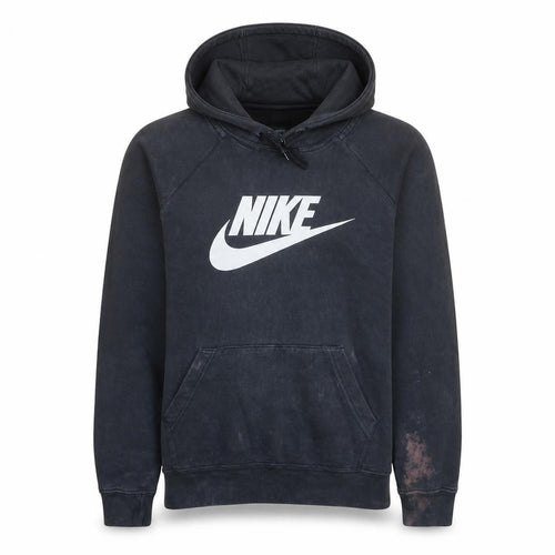 Nike Men's Black Pullover Hoodie Small Graphic Logo Sportswear