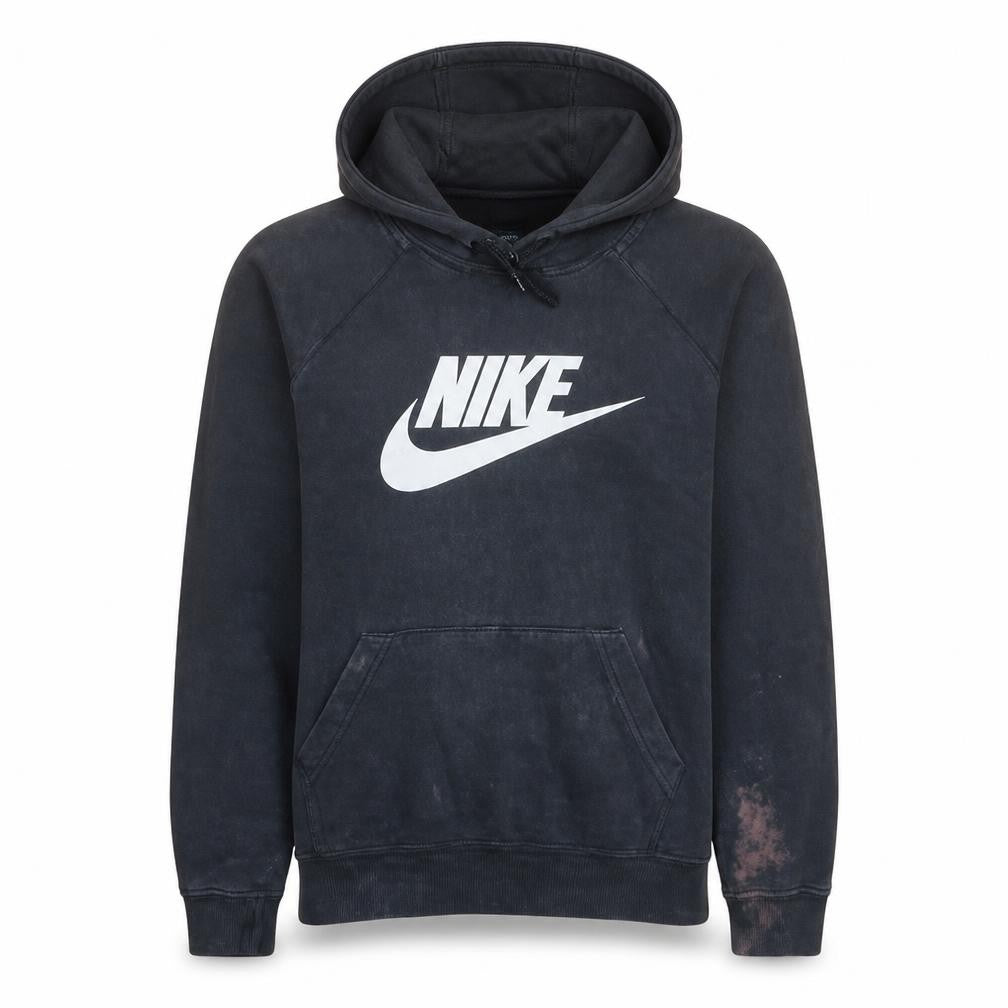 Nike Men's Black Pullover Hoodie Small Graphic Logo Sportswear