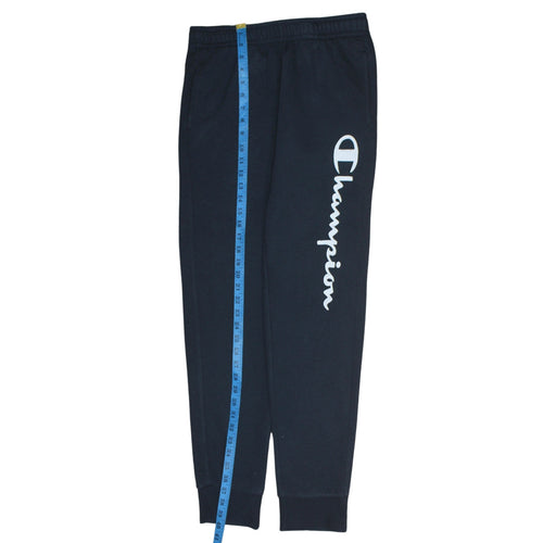 Champion Men's Black Small Fleece Jogger Sweatpants