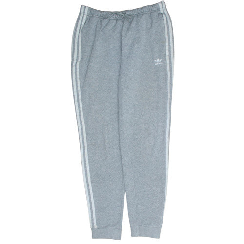 Adidas Womens Grey Jogger Sweatpants Size 14 Elastic Waist Drawstring
